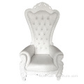 Chaise de banquet de luxe de l'hôtel de mariage à dossier élevé